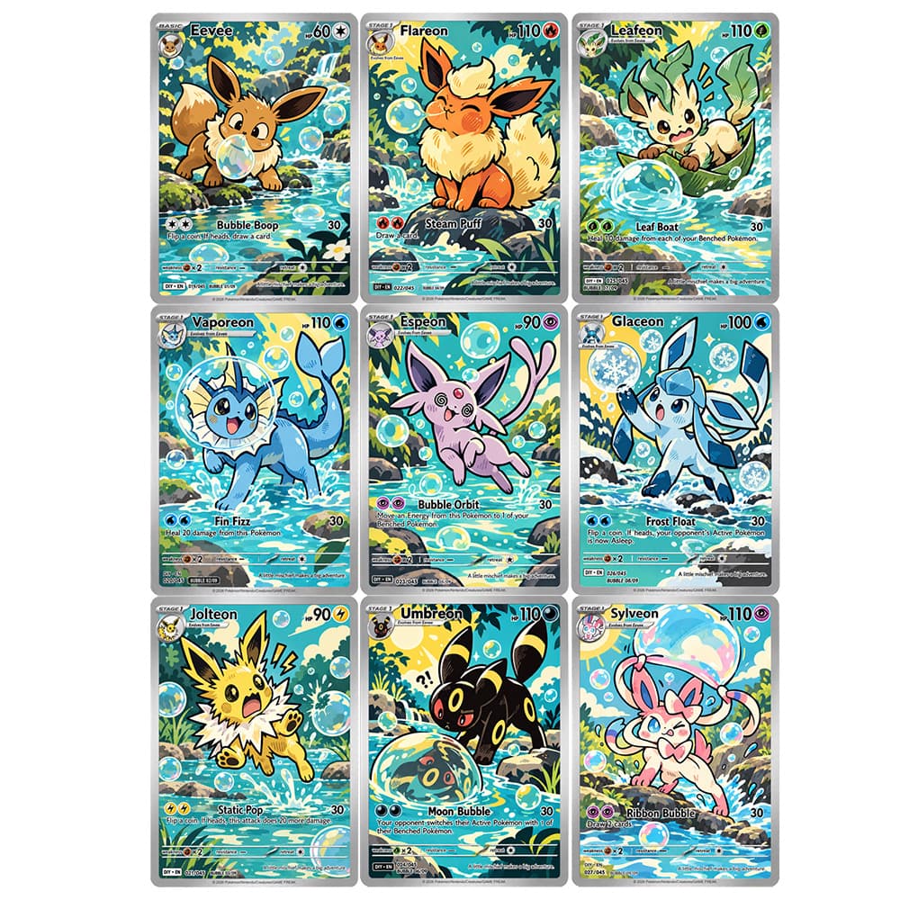 Japanese Fan - Set da 9 pezzi di carte