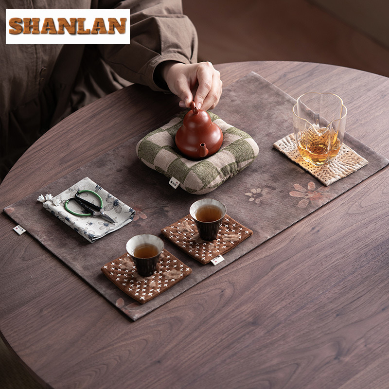 Tappetini da tè in broccato in - Japanese Tea recensione e prezzo