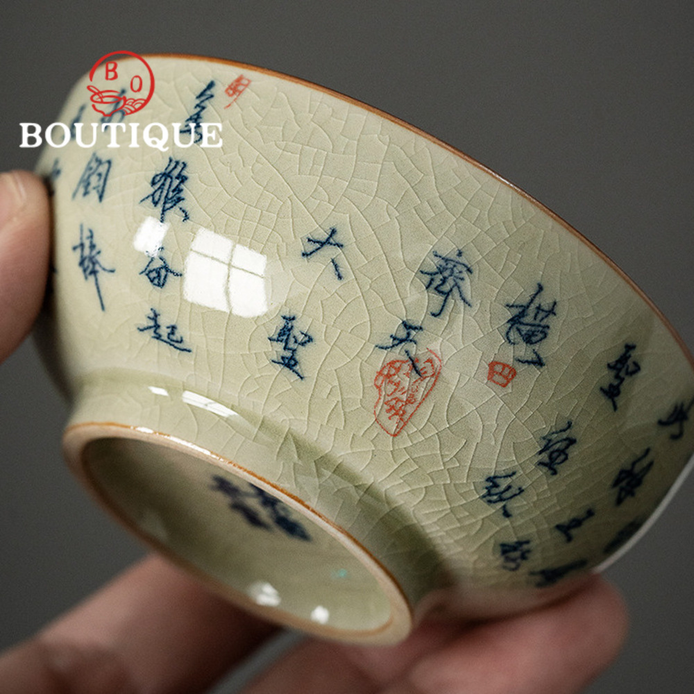 100ml Old Pottery Clay Blue an - Japanese Pottery recensione e prezzo